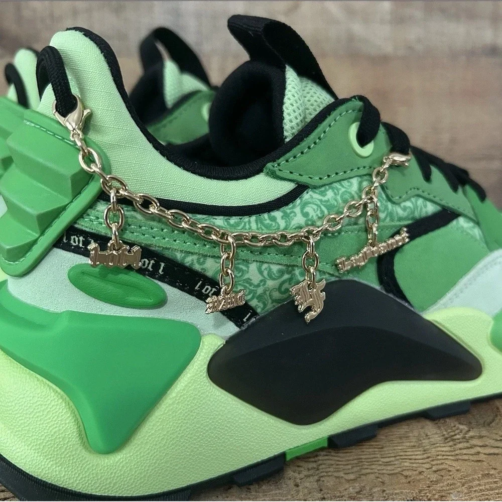Men's Size 10 PUMA x LAMELO BALL LaFrancé RS-XL Sneakers Green‎ 395032-01 NEW